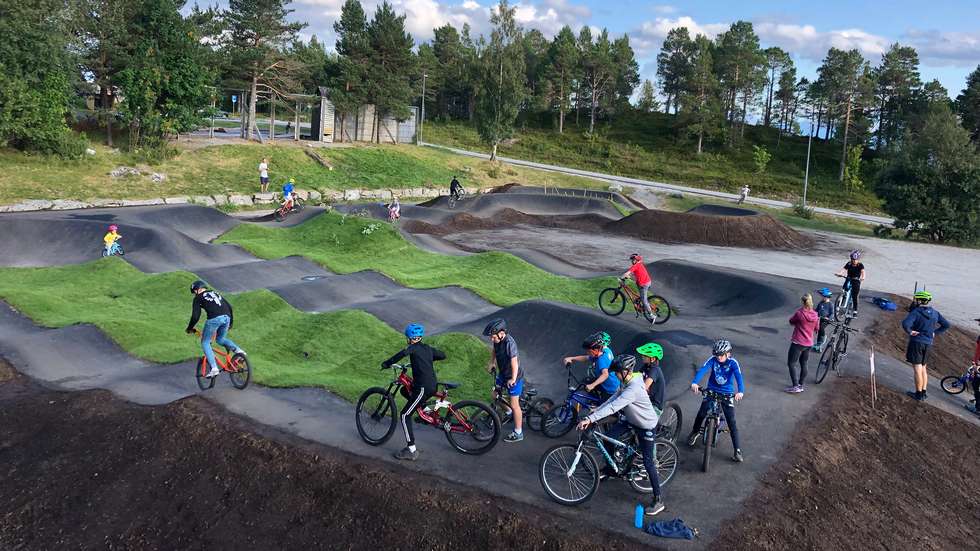 Prosjekt «Område-løft 2021» – Sykkelbane og Treningspark